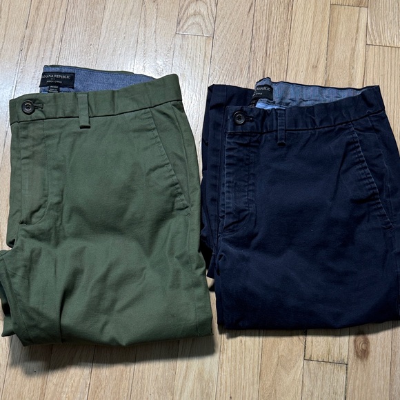 Banana Republic Other - Banana Republic Men's Olive and Navy Chinos